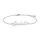 Handmade 925 Sterling Silver Linda Name Chain Bracelet